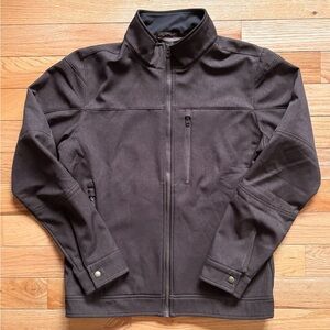 KUHL Men’s IMPAKT Jacket, Size M, Espresso, Wind and Water-Resistant Soft Shell